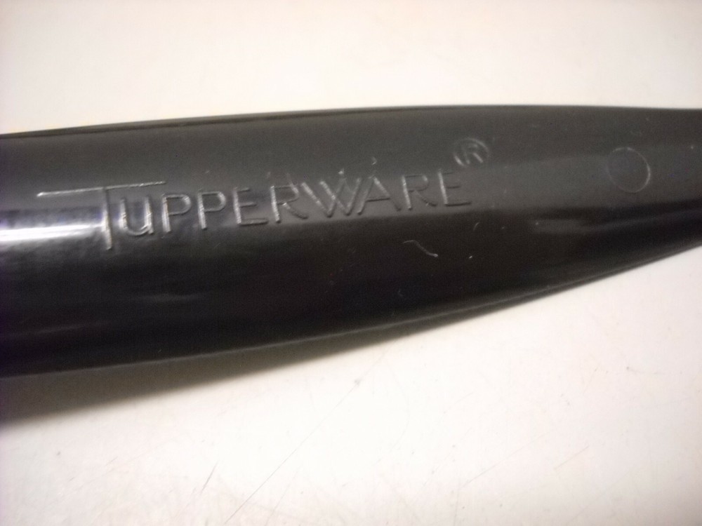 Tupperware Fruit & Vegetable Corer Grapefruit Scoop Black Plastic Set of 3
