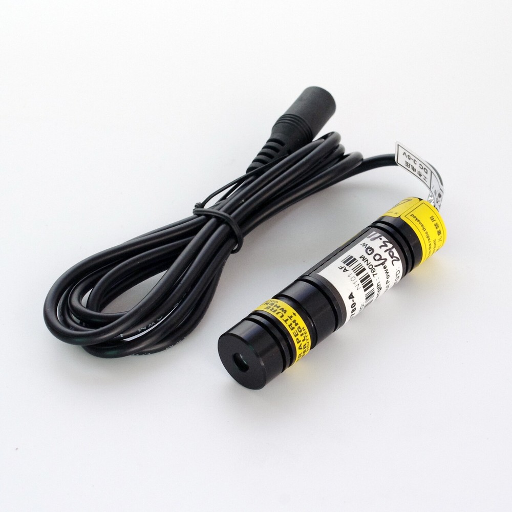 1668 Focusable 780nm 100mW IR Infrared Dot Point Laser Diode Module with Adapter