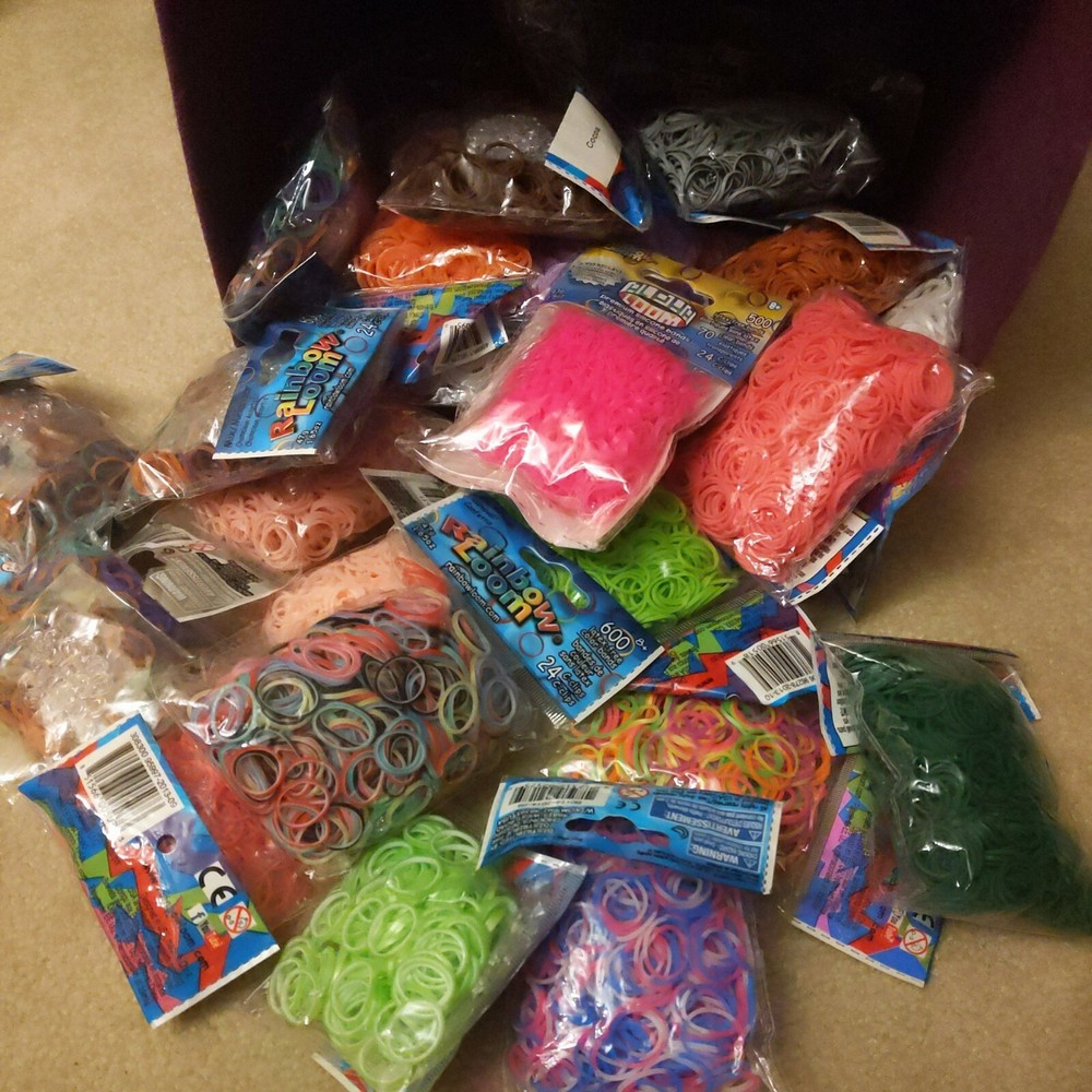 VARIOUS Rainbow Loom / Alpha Loom Rubber Bands Refill(s)