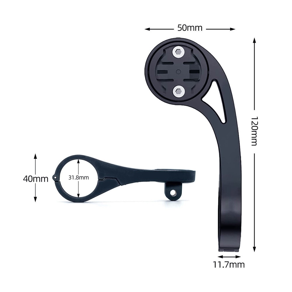 Out Front Mount Bracket for Garmin Edge GPS Cycling Computer / Action Camera/