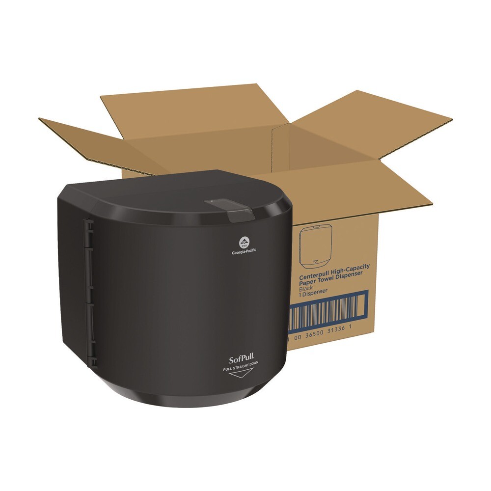 GCP 58201B SofPull CenterPull Hand Towel Dispenser - Black New