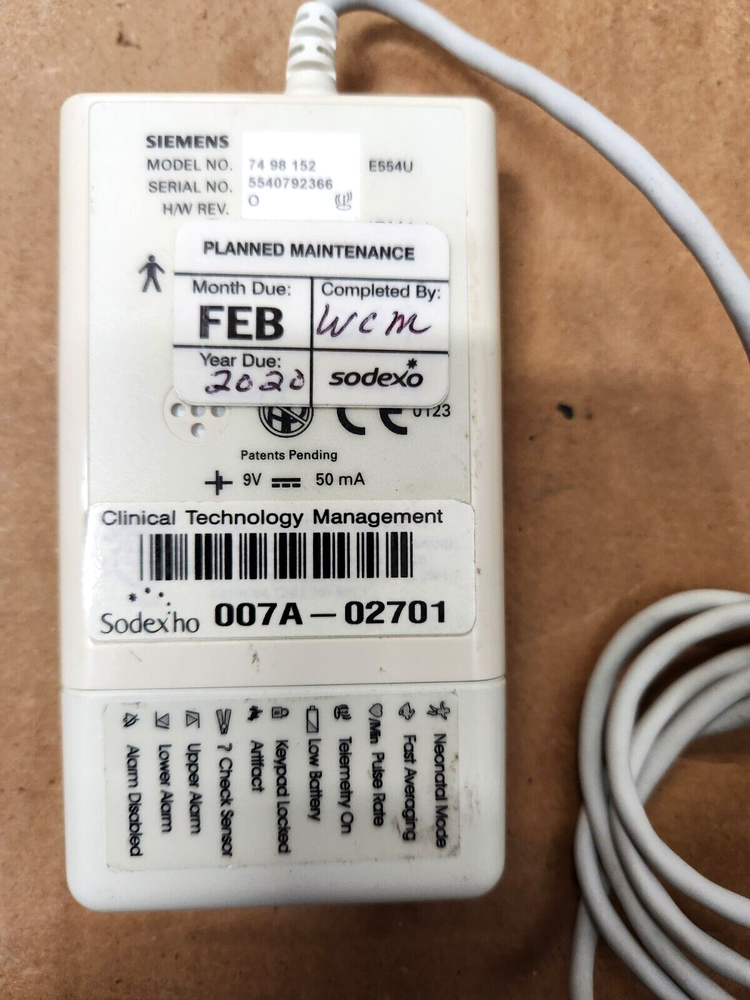 Siemens MicrO2 Portable Pulse Oximeter ()