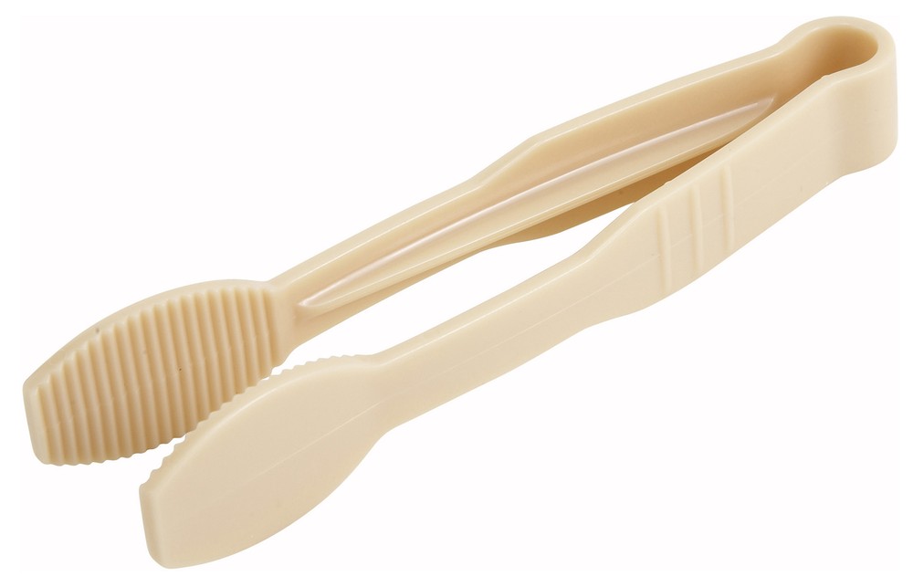 6" Flat Tong, Beige, PC (12 Each)