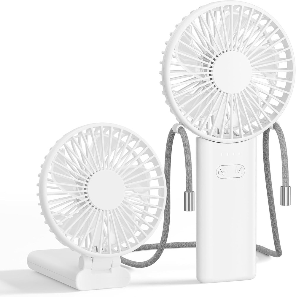 Ultra-𝐒𝐥𝐢𝐦 & Lightweight Handheld Fan, 5 Speeds Portable Hand