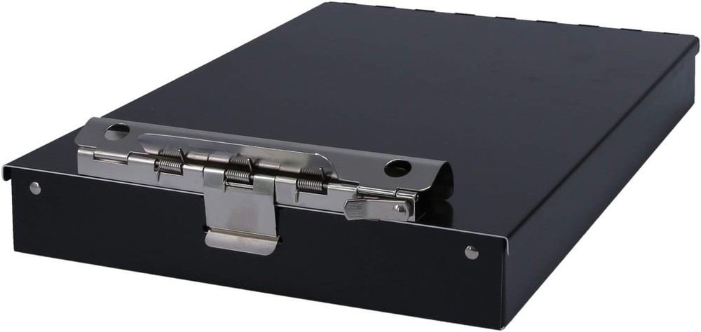 Metal Nursing Clipboard with Storage,Document Paper Organizer Form Holder Folder