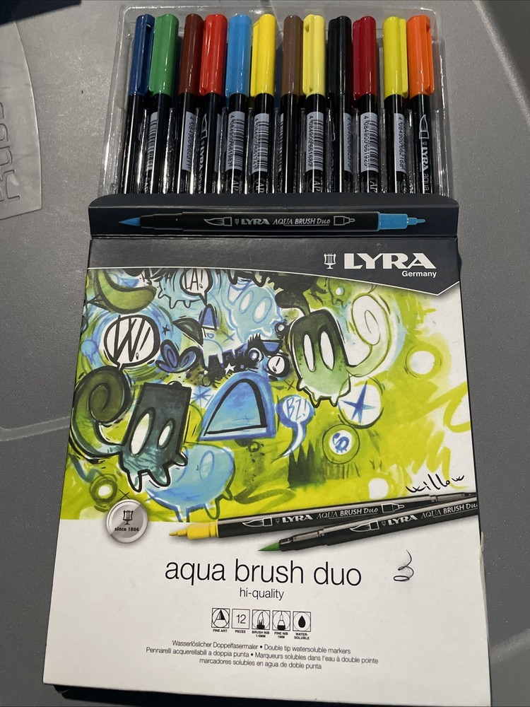 Lyra Aqua Brush Duo 12 Pack