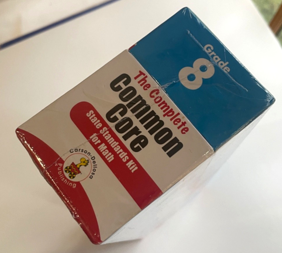 Carson Dellosa Complete Common Core State Standards Kit—Grade 8 for Math