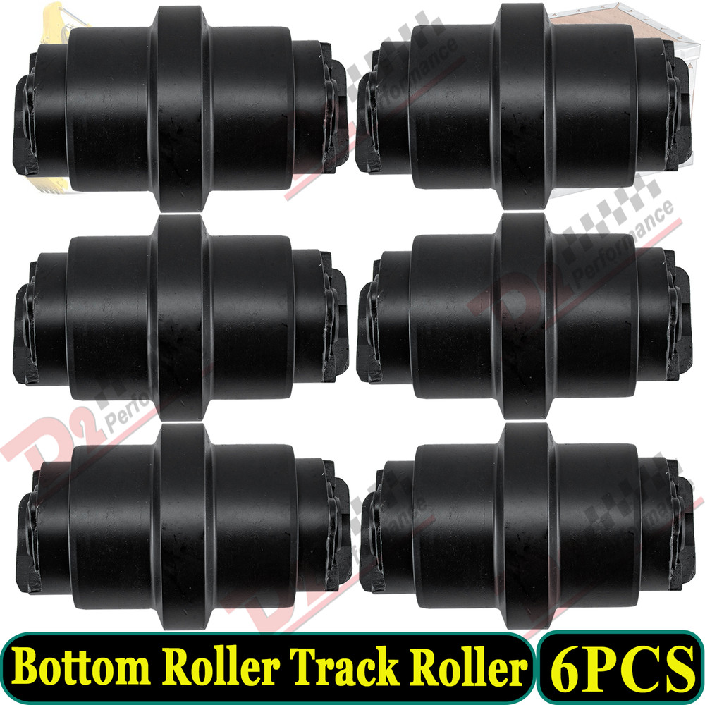6PCS Track Roller Bottom Roller For John Deere 35D Excavator Undercarriage