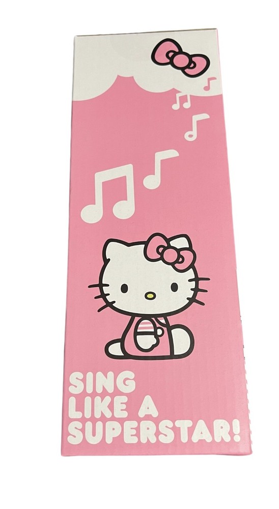 New Hello Kitty Bluetooth Karaoke Microphone Wireless Speaker