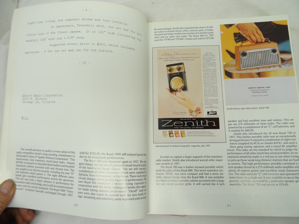 Zenith� Transistor Radios: Evolution of a Classic