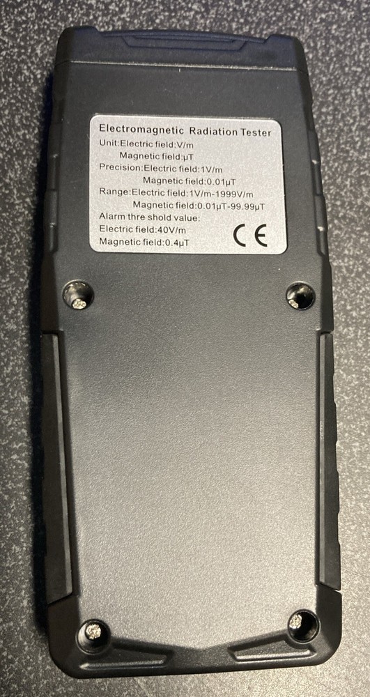 ERICKHILL Digital Electromagnetic Radiation Detector EMF Meter LCD Display-RT100