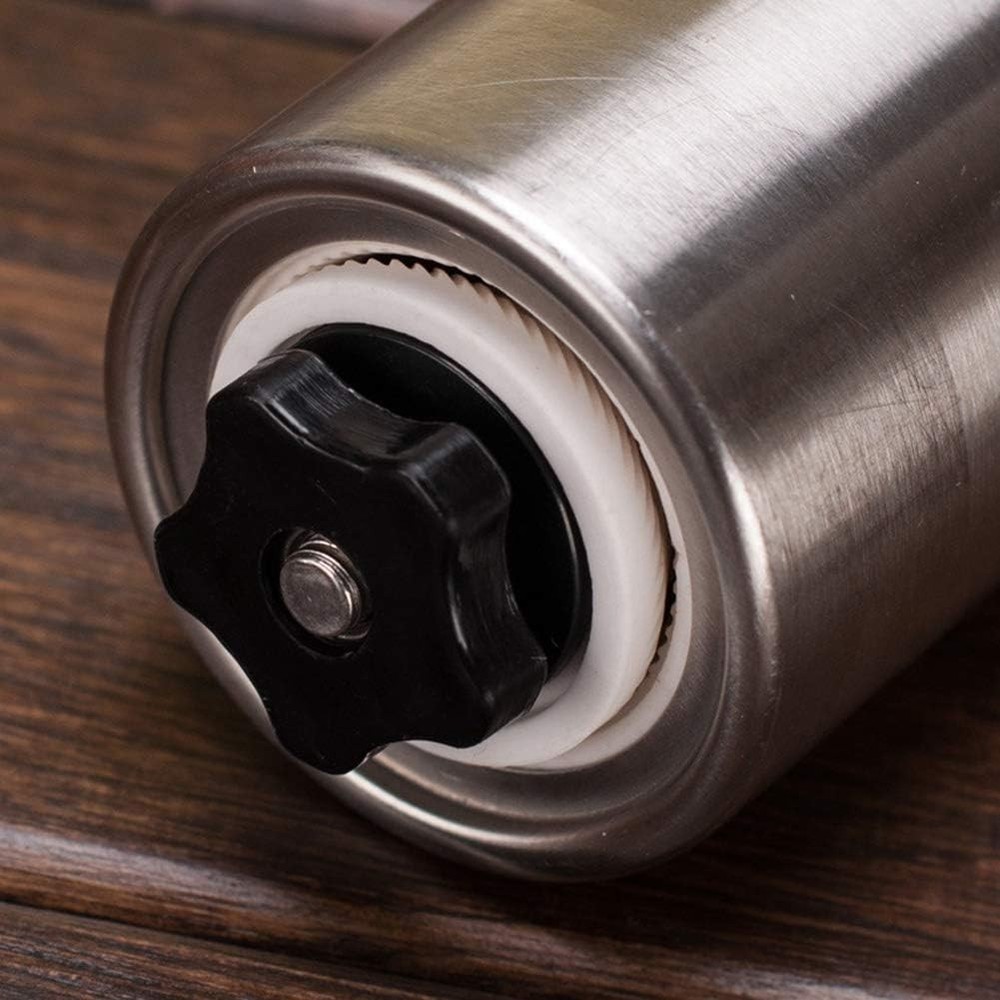 Precision Ceramic Burr Hand Crank Coffee Grinder - Enjoy Fresh Grounds Anywhere