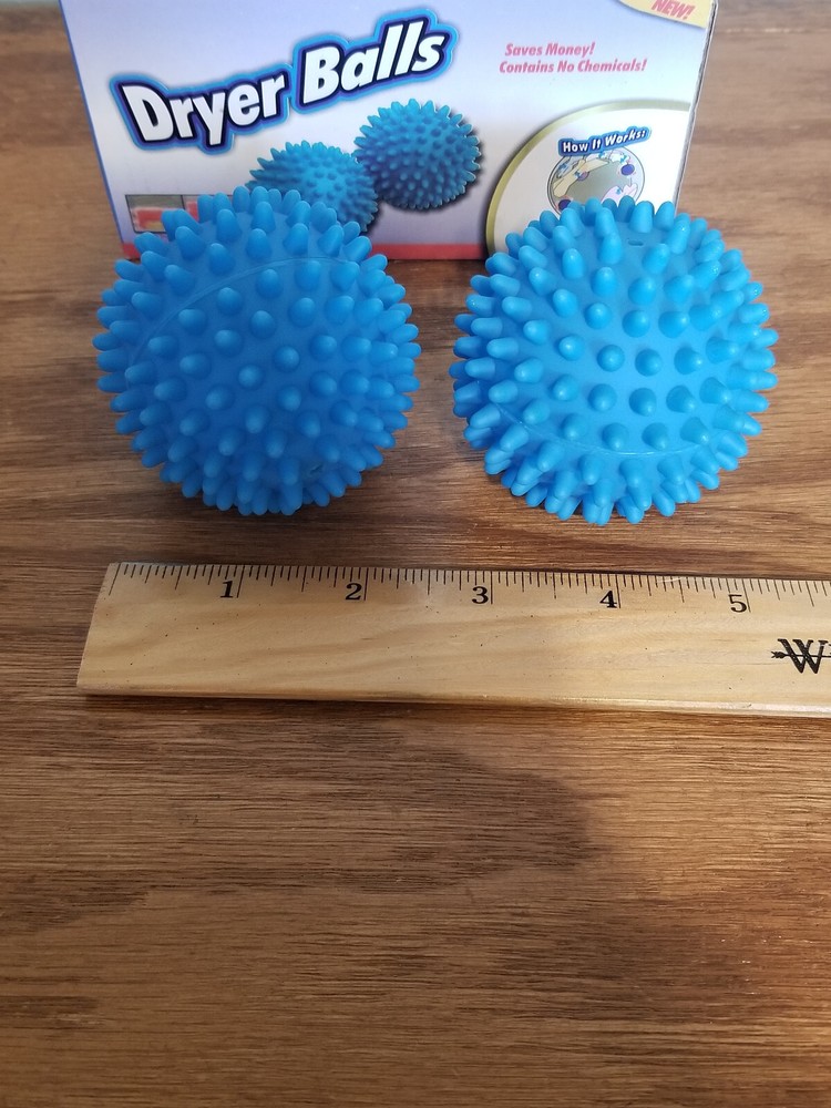 2pc Reusable Laundry Dryer Balls Drying Fabric Softener Christmas Tree Shops