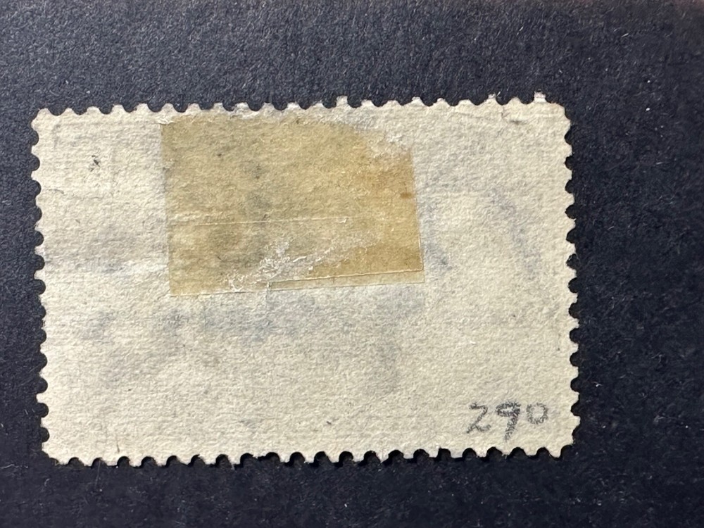 Scott # 290 2024 Scott Catalogue Value $ 35.00
