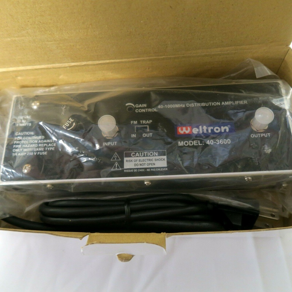 Weltron 40-3600 Distribution Amplifier