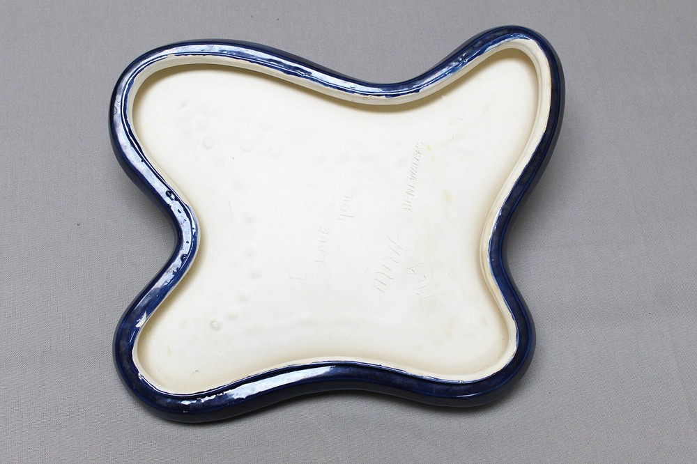 USAF 81st TFW Custom Ceramic Tray 1969 . FLU3368