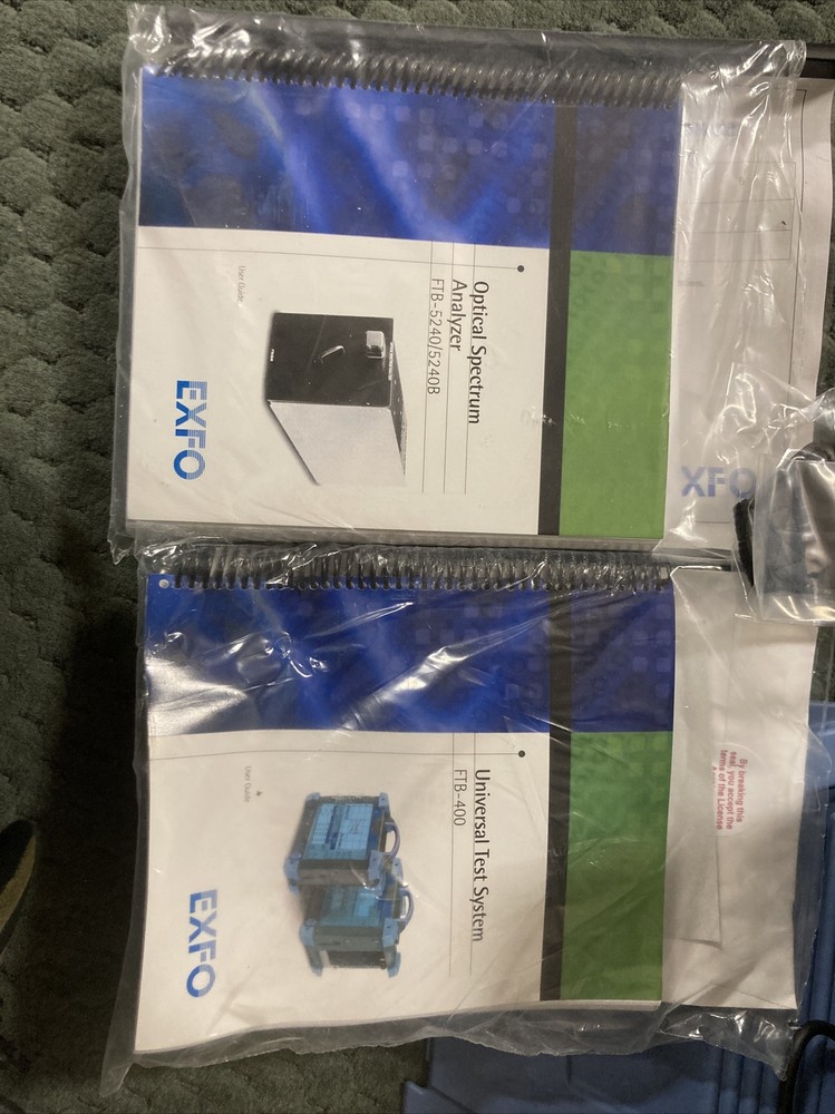 Exfo FTB-400 Universal Test System FTB-5240 Optical Analyzer