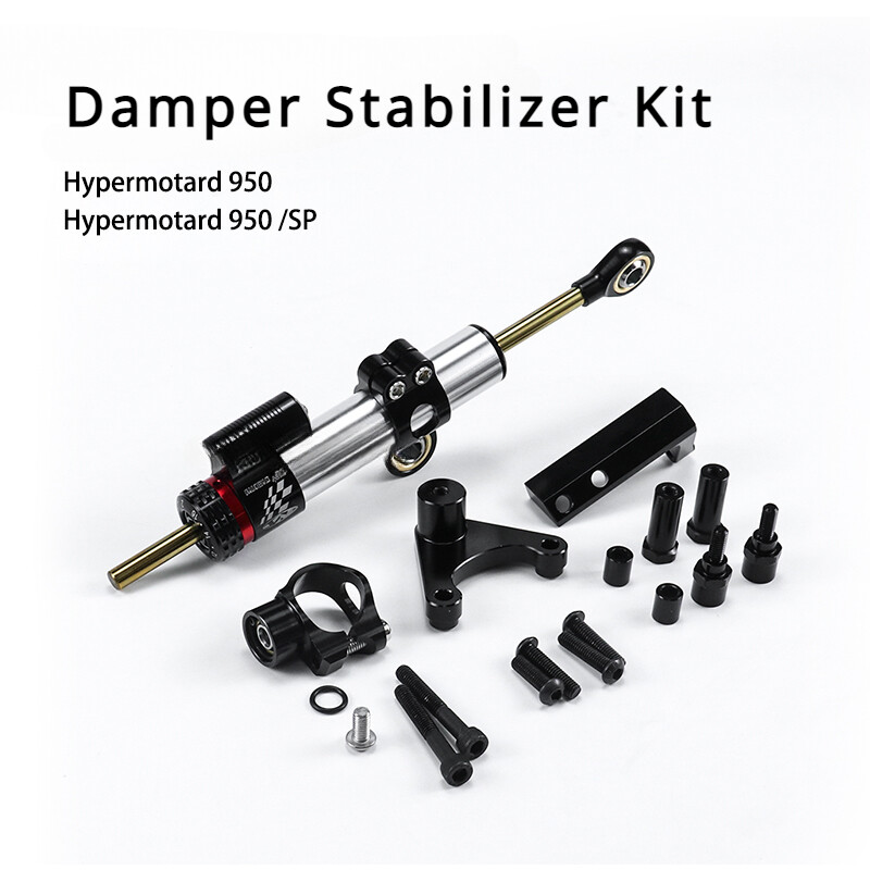 For Ducati Hypermotard 950 SP Steering Stabilizer Damper Mounting Bracket Kit