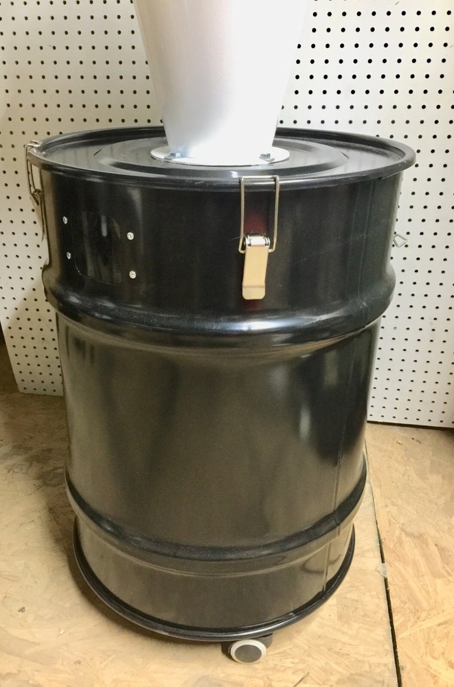 High Efficiency Patented Cyclone Dust Separator 30 gallon drum
