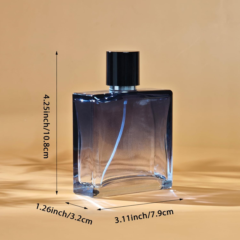 100ml/3.4 Oz Glass Spray Bottle Perfume Atomizer,Empty Refillable Perfume Spr...