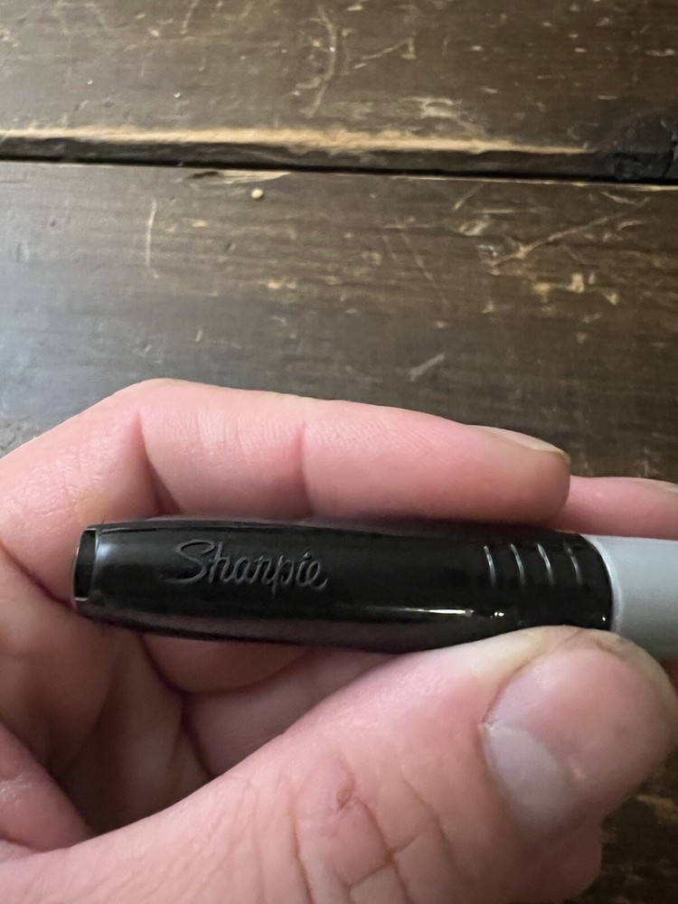 13401 Sharpie T.E.C. (Trace Element Certified) Stick Marker, Black Ink,