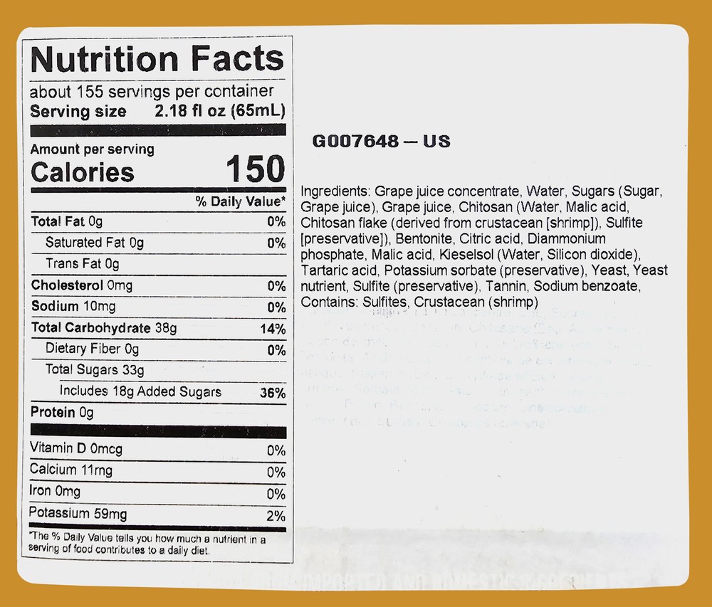 VineCo Estate Series Australian Traminer Riesling Wine Making Ingredient Kit