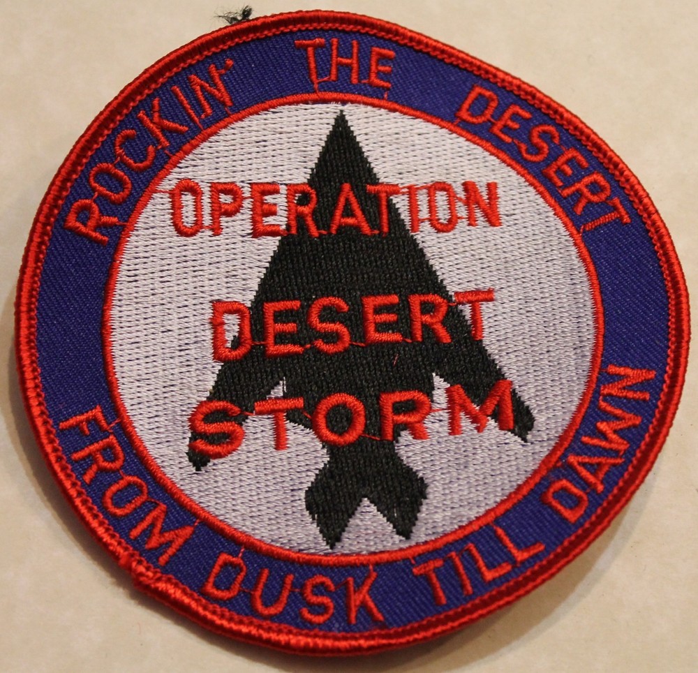 F-117 Stealth Fighter Desert Storm Air Force Patch