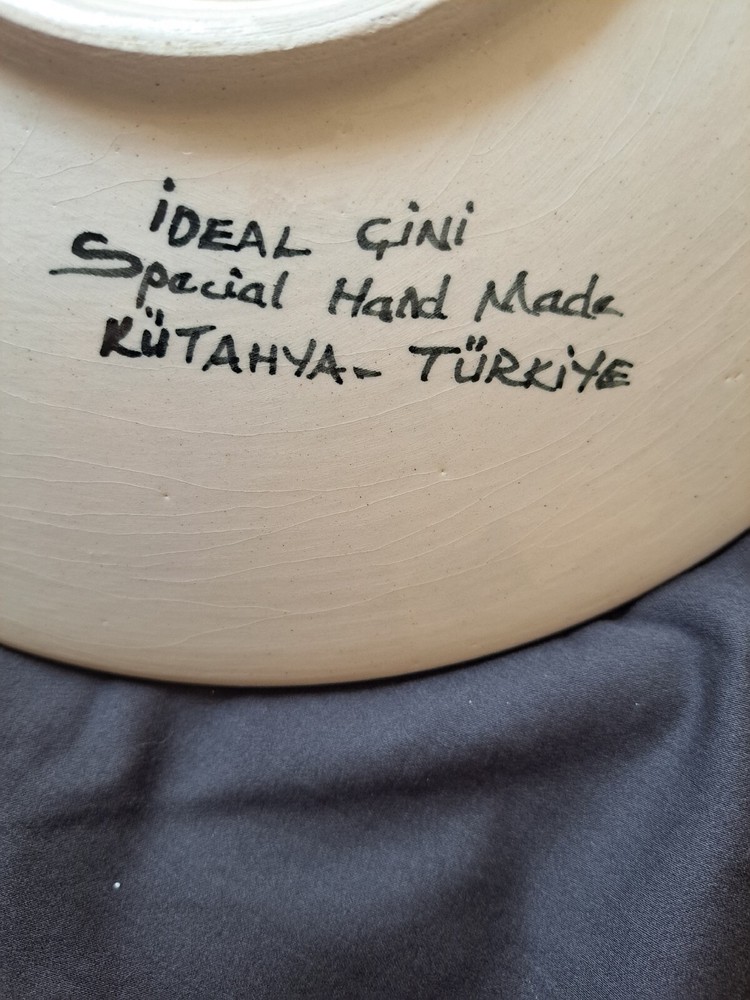 Handmade Kutahya Ceramic Handcrafted