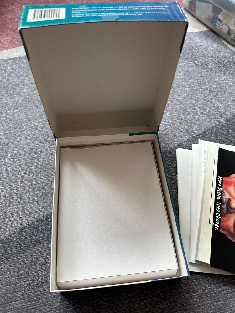 1990s Harpoon Classic PC Game - Packaging Only