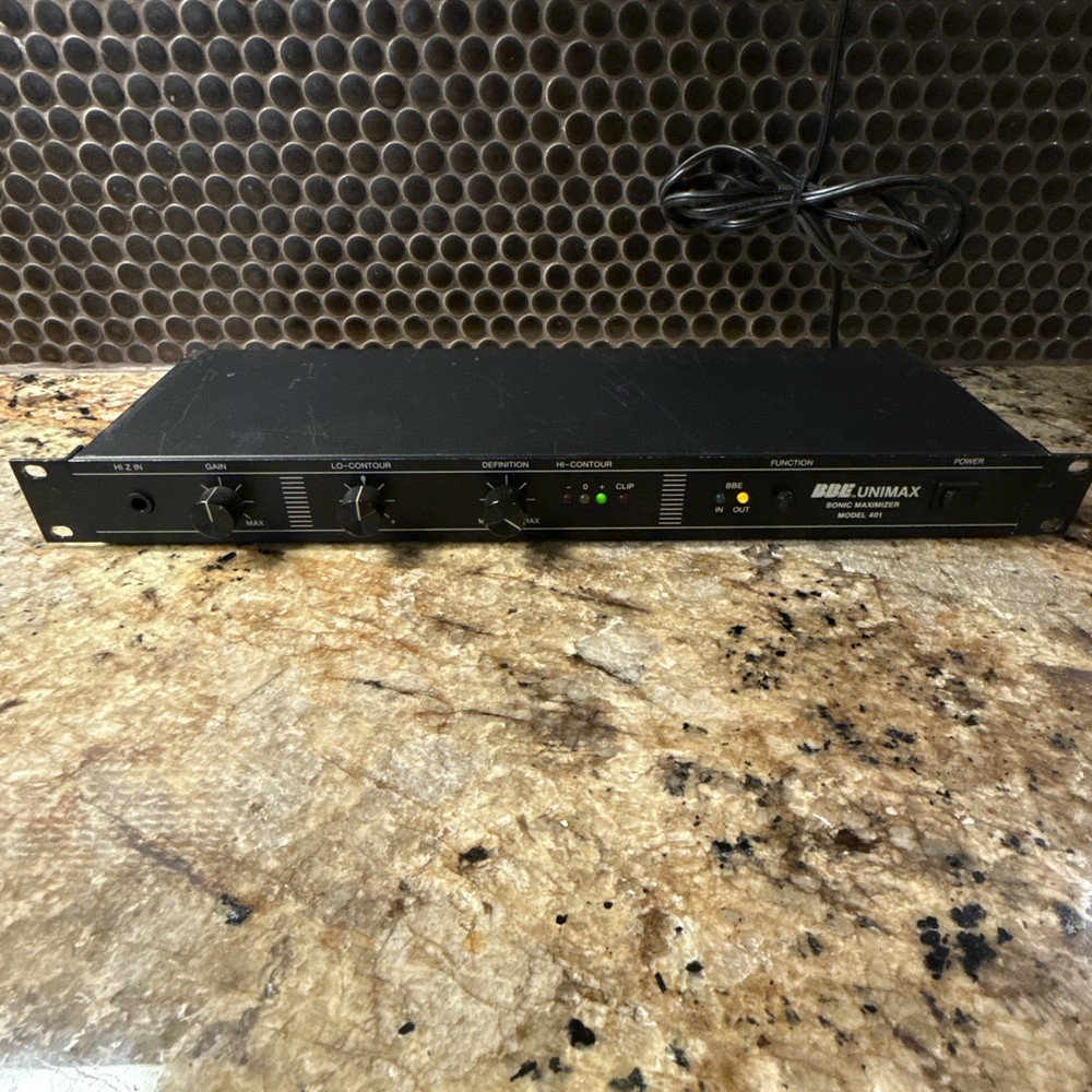 Rare BBE Unimax SONIC MAXIMIZER Model 401