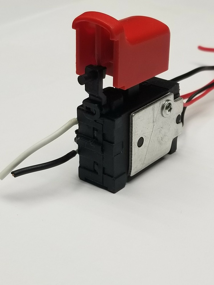 Trigger Switch - Double Pole Single Throw 7.2 - 24 v DC @ 15a Momentary DPST NO