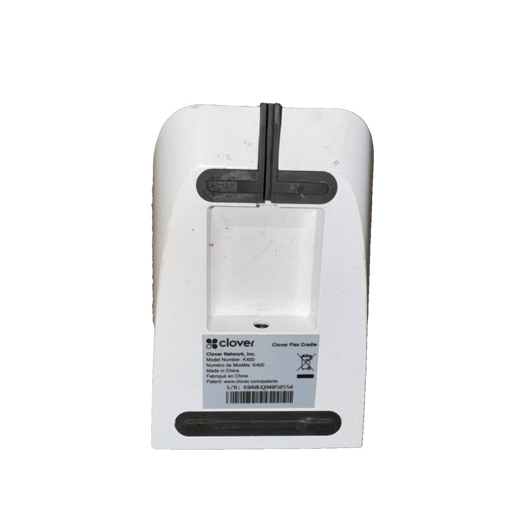 Clover K400 Flex Charging Cradle Base ONLY No Cords