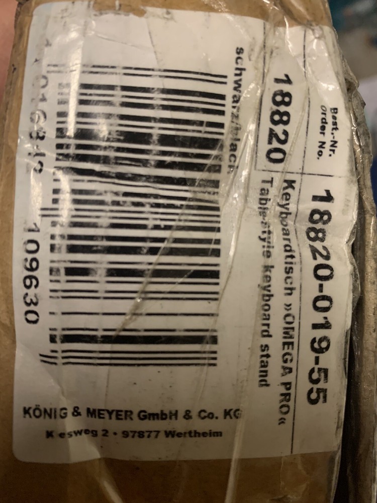 konig and meyer omega pro Keyboard Stand.