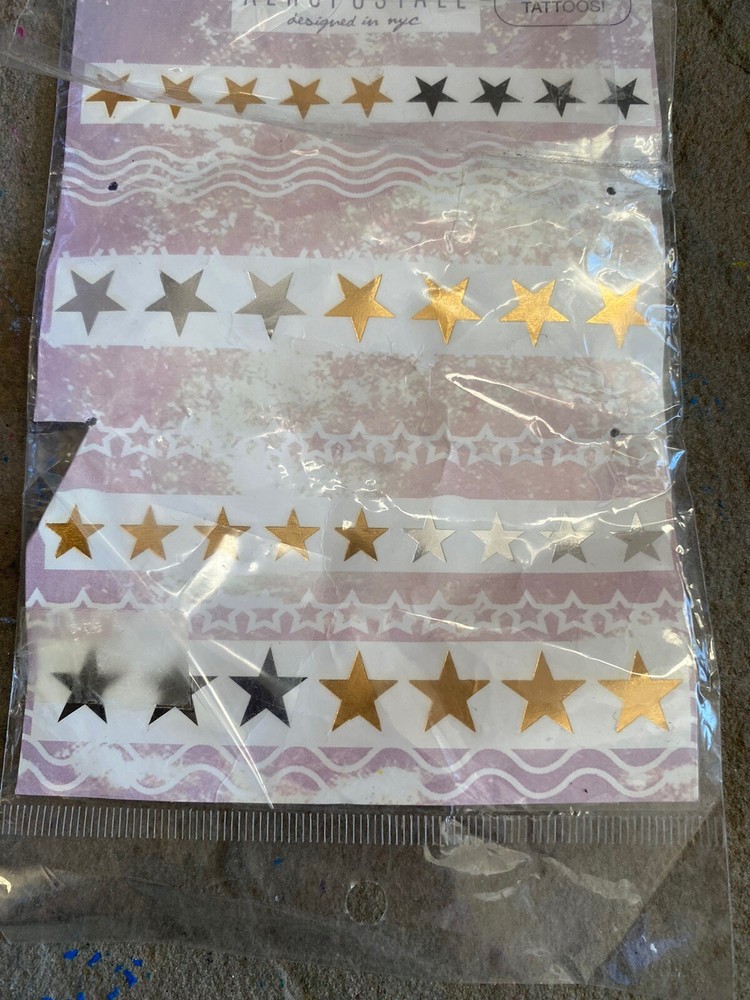 Aeropostale Temporary Tattoo Star Stars