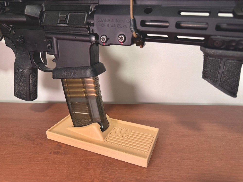 AR Mag Display Stand | Storage Rack Tan New