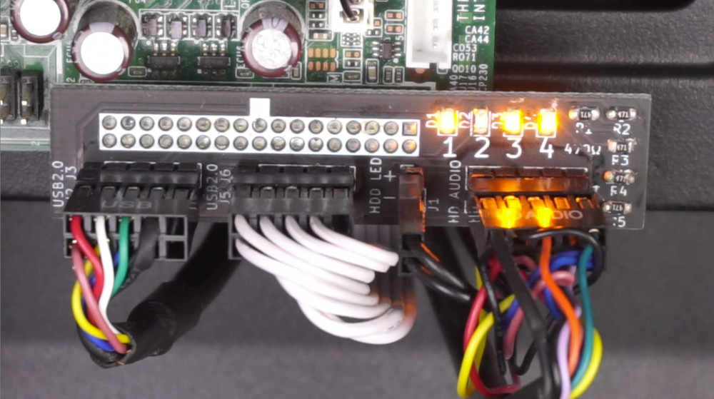 Dell Optiplex 790 & 990 and Precision T1600 Front Panel Header Adapter Kit