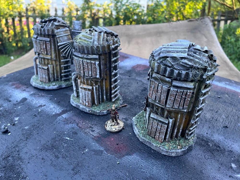 Sci-Fi Terrain pieces 21 – Tabletop Gaming scratch built.