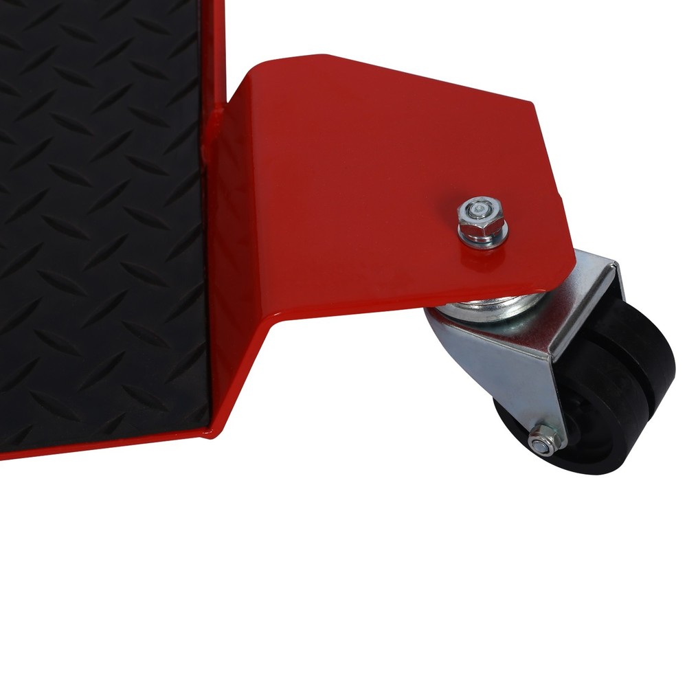 Motorcycle Mover Dolly 500lbs Capacity Center Stand Mobility