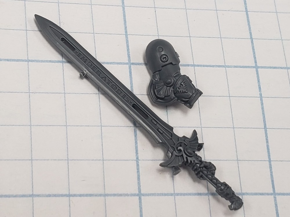 Warhammer 30k Legio Custodes Bits Shield Captain Eternity Blade #11