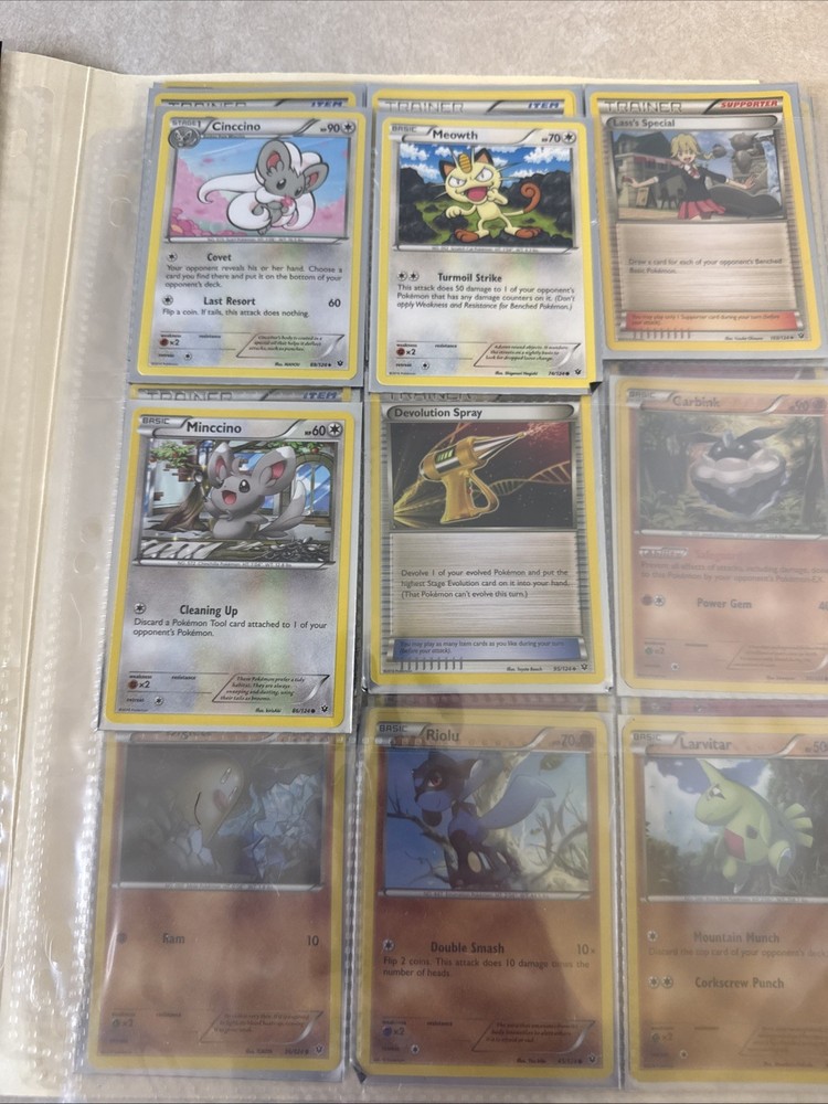 Pokemon XY Fates Collide Base Set Lot