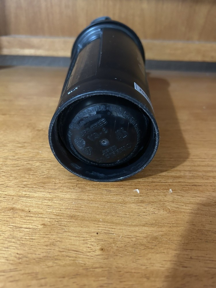 BlenderBottle Classic – 28 oz – All Black – Authentic Shaker Bottle – Used