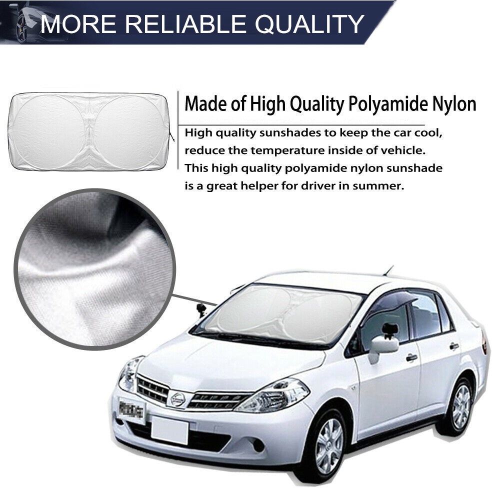 For Mini Copper Front Windshield Sun Visor Shade Cover UV Block Foldable Screen