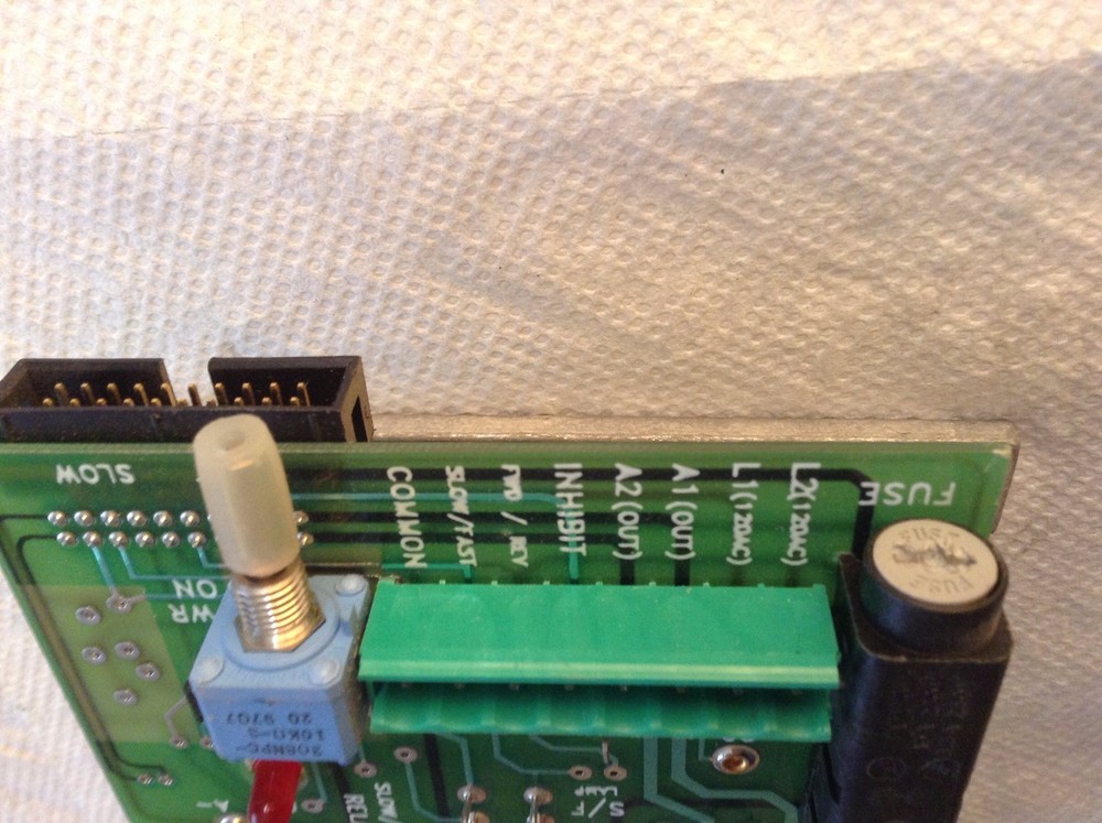 KB Electronics KBLC-19PM DC Motor Speed Control 3578 W111207 Board