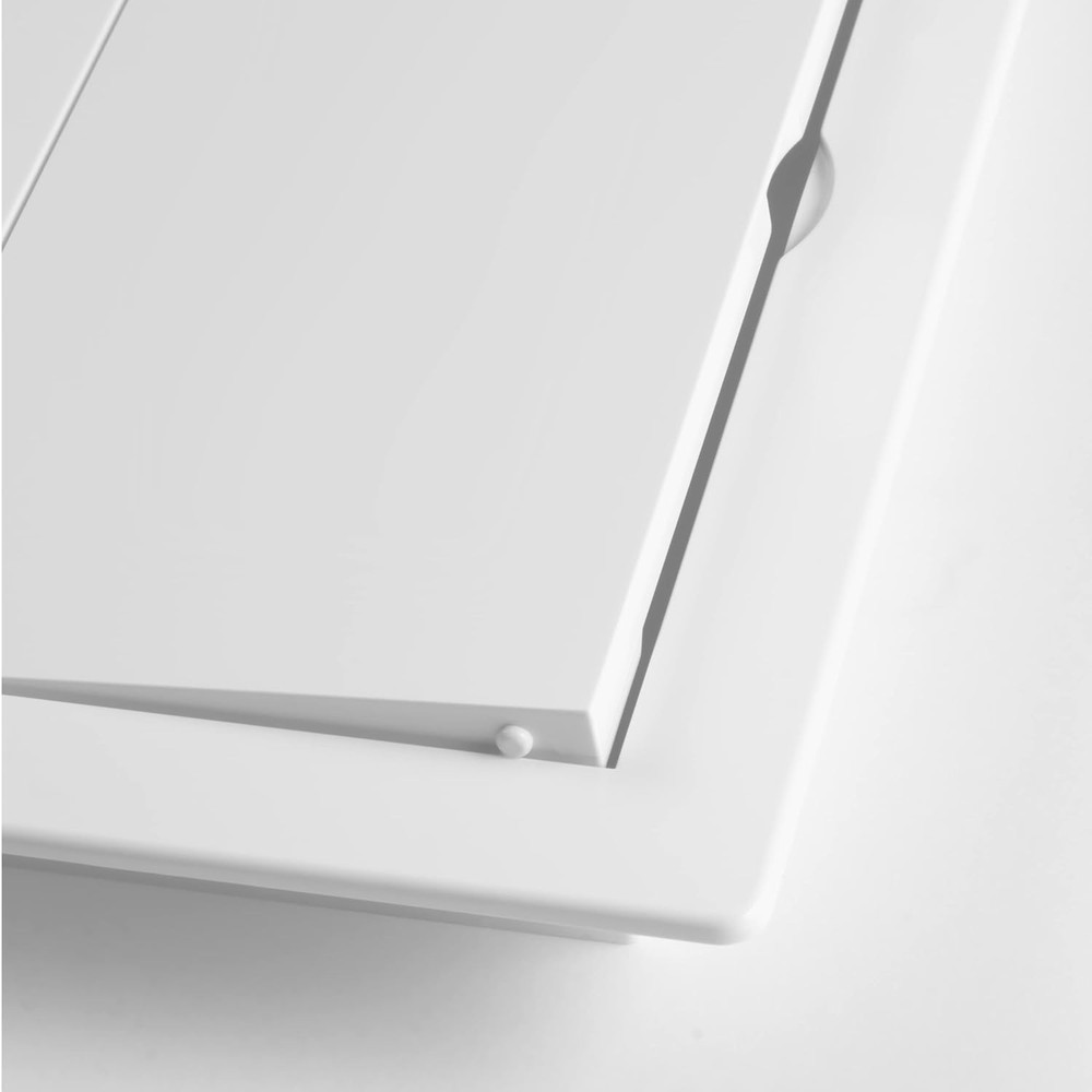 Modern 4x6 Inch Drywall Access Door - Durable White ABS Installation Panel