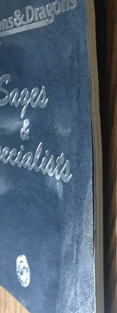 Sages and Specialists, DUNGEON MASTER GUIDE. 2146