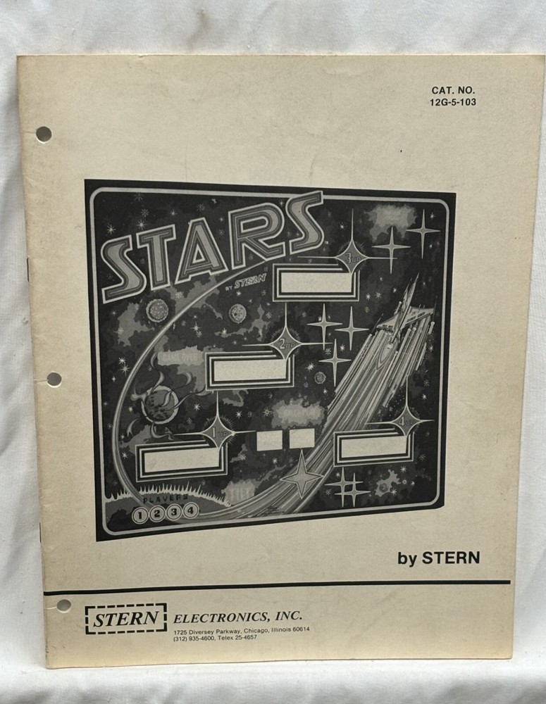 ORIGINAL-STERN-STARS-INSTALLATION & GAME OPERATIONS
