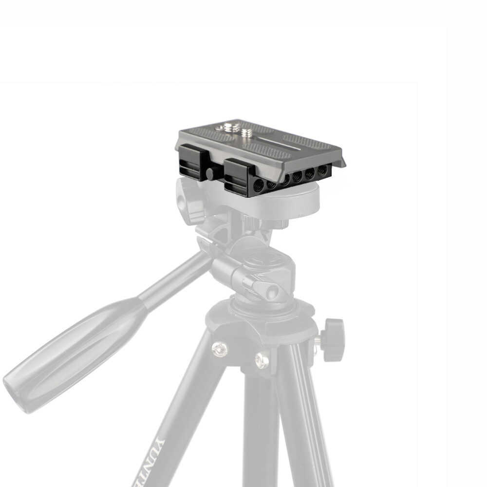 CAMVATE Manfrotto Quick Release Adapter Baseplate Slide-in Style For Manfrotto