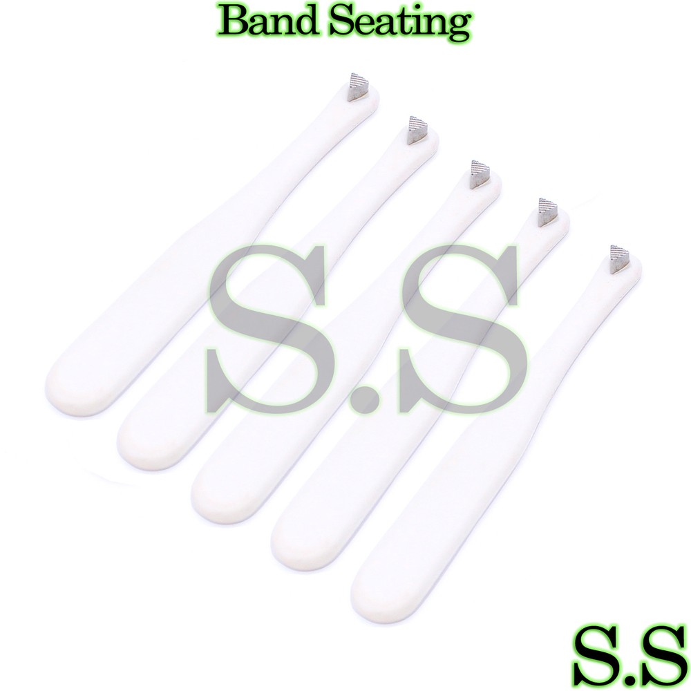 5 Band Seating Instruments White Nylon Dental instruments