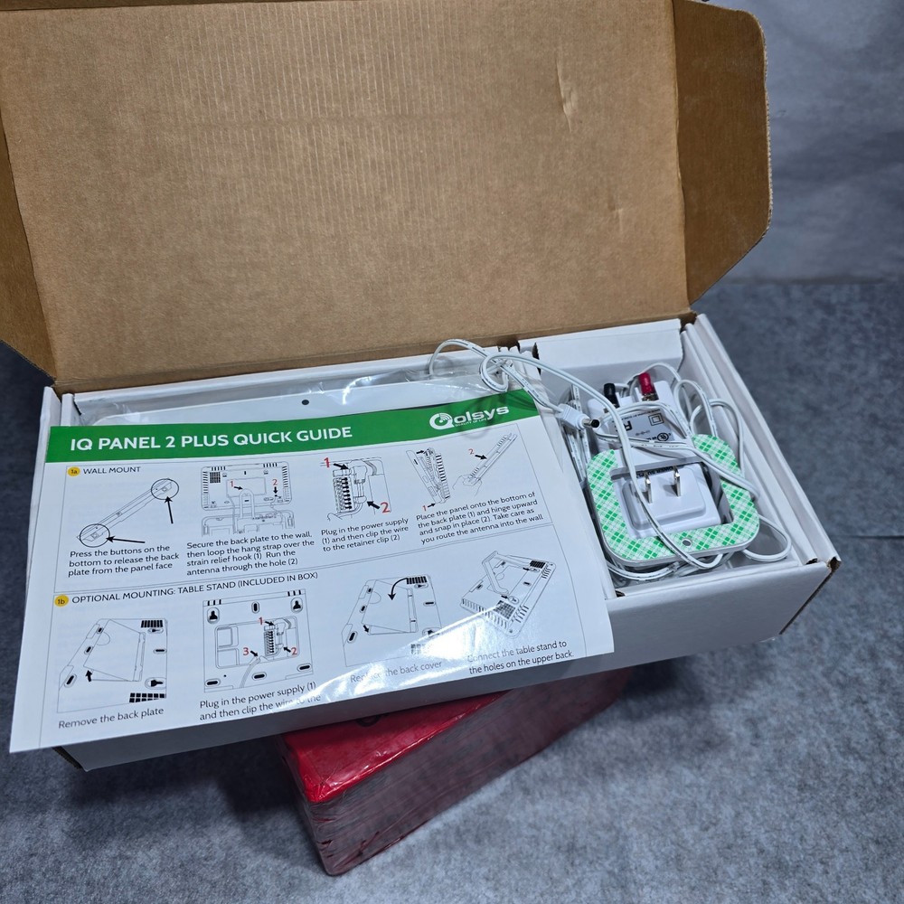 OLSYS IQPANEL2+ 7” HD Touchscreen Security & Smart Home Control System Open Box