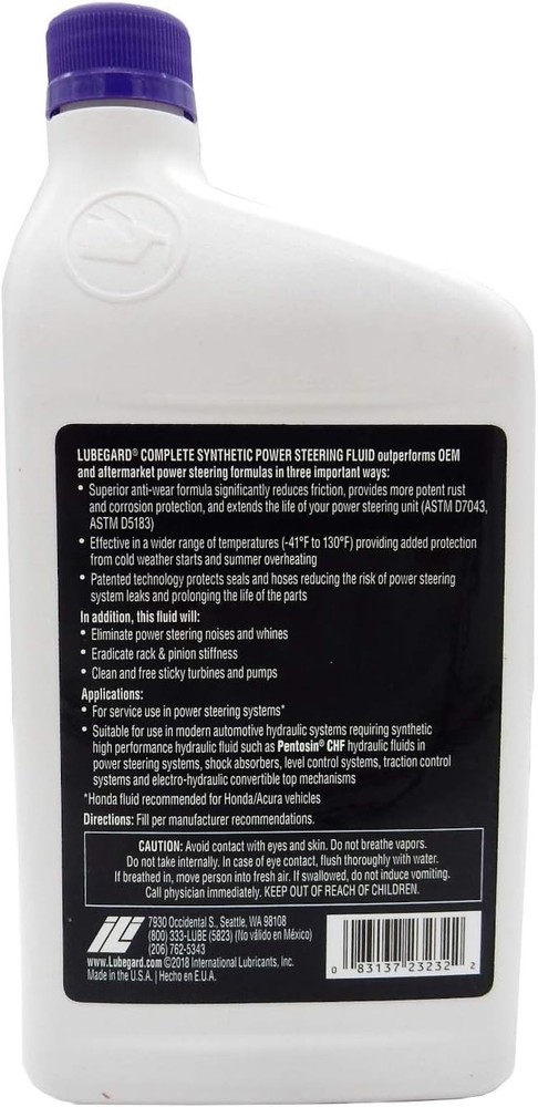 Complete Synthetic Power Steering Fluid, 32 fl. oz.